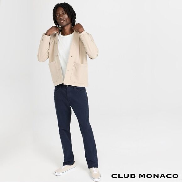 Club Monaco **NWT** Men’s Taupe Bonded Chore Coat - Picture 10 of 12